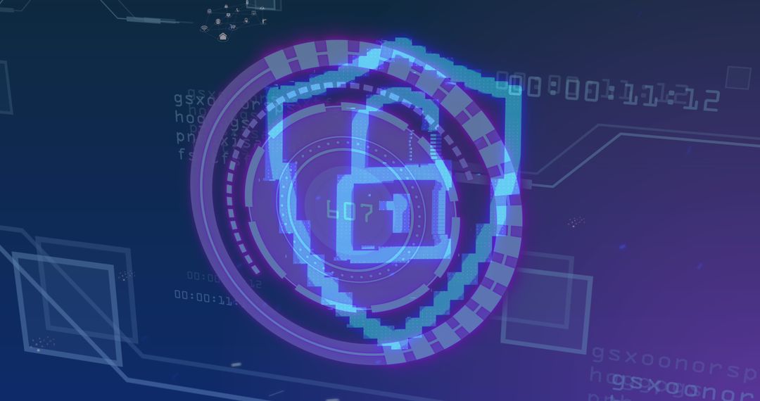 Digital Padlock with Scope Effect on Data Interface