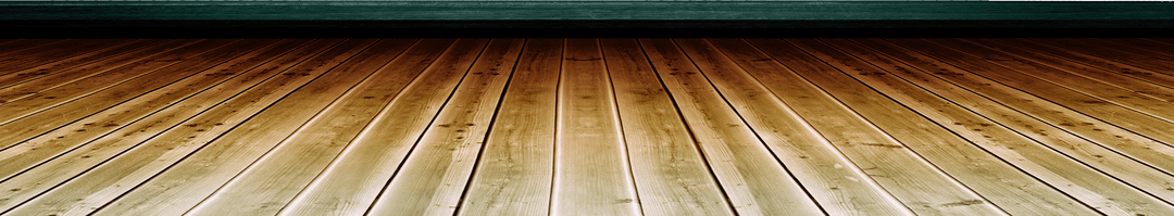 Rustic Wooden Floor on Transparent Background for Design Uses