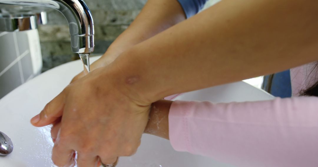 Handwashing for Hygiene and Health with Running Water