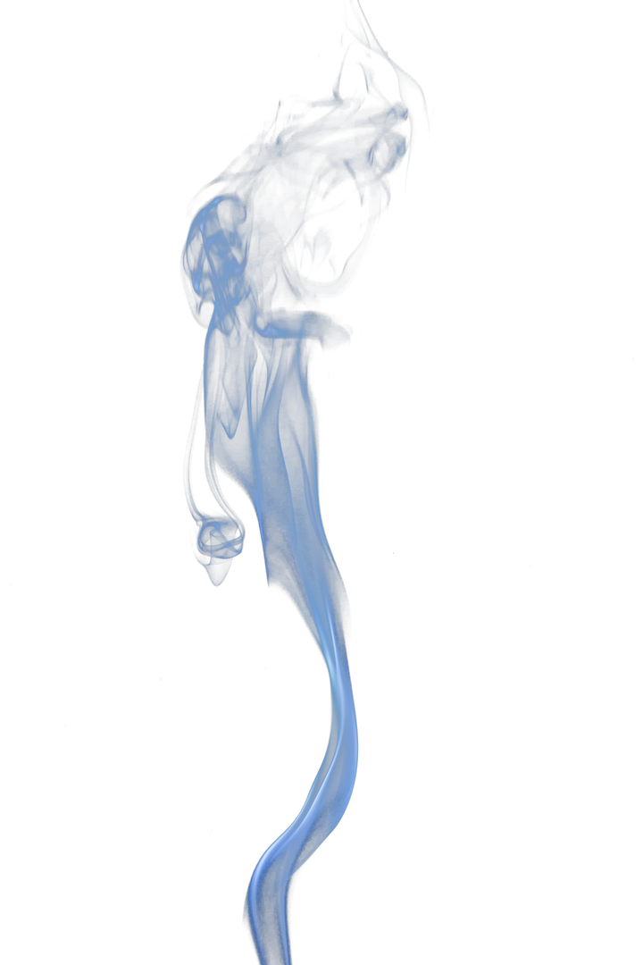 Dynamic Blue Smoke Swirls on Transparent Background - Download Free Stock Images Pikwizard.com