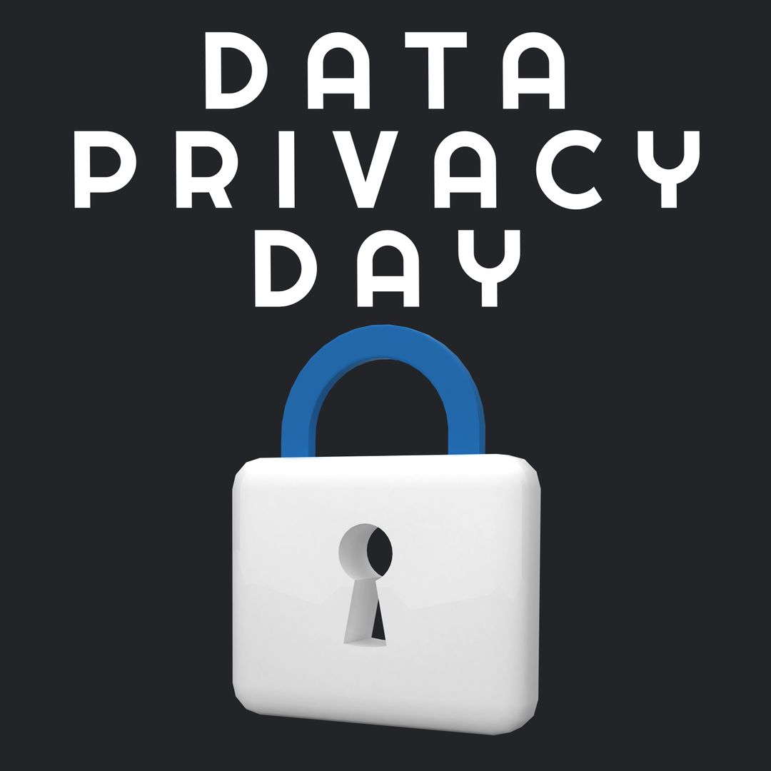 data privacy day concept with padlock symbolizing security - Download Free Stock Images Pikwizard.com