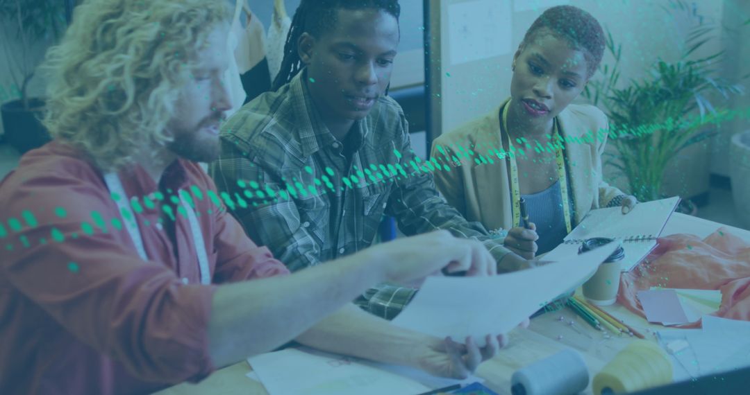 Creative Team Workshopping New Concepts Together