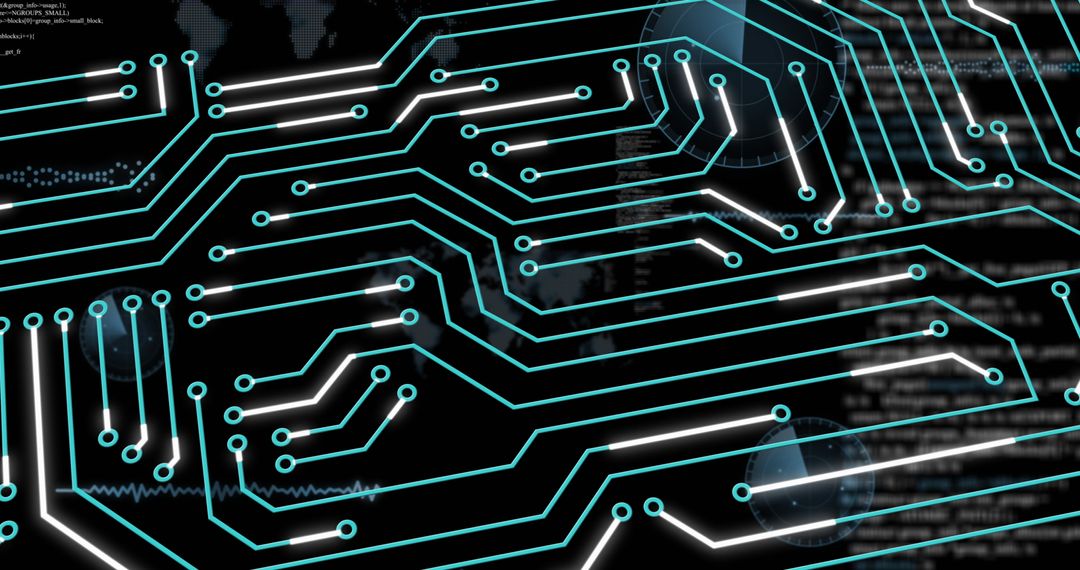 Digital Circuit Connection Overlay with Abstract Nodes