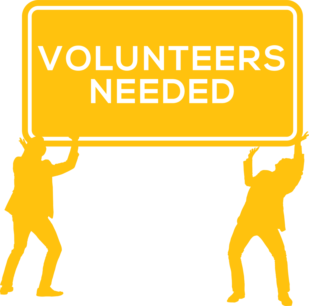 Volunteers Needed Sign Vector Transparent Illustration for Support Campaign - Download Free Stock Images Pikwizard.com