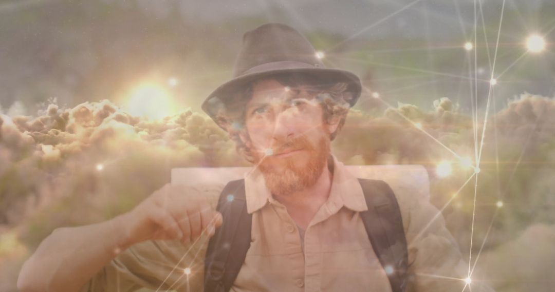 Explorer in Fedora Observing Futuristic Network in Cloudscape