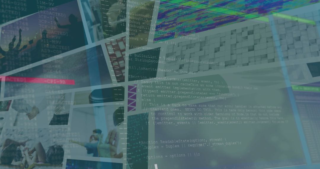 Digital data network with futuristic interfaces and global connectivity