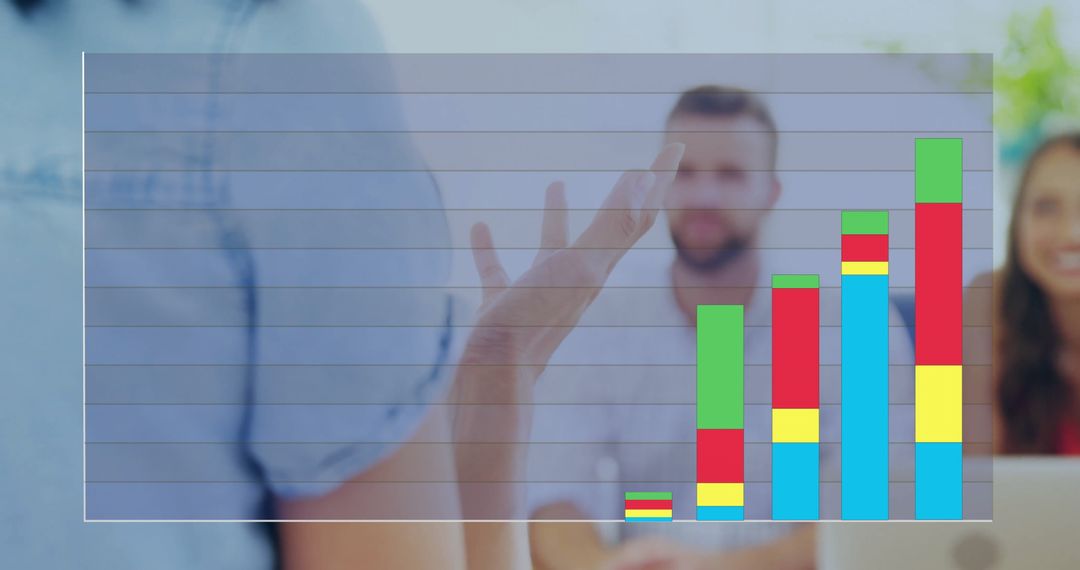 Graph Overlay Presentation in Collaborative Office Meeting