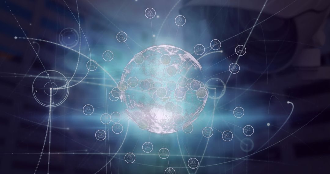 Digital Network and Global Connectivity Concept