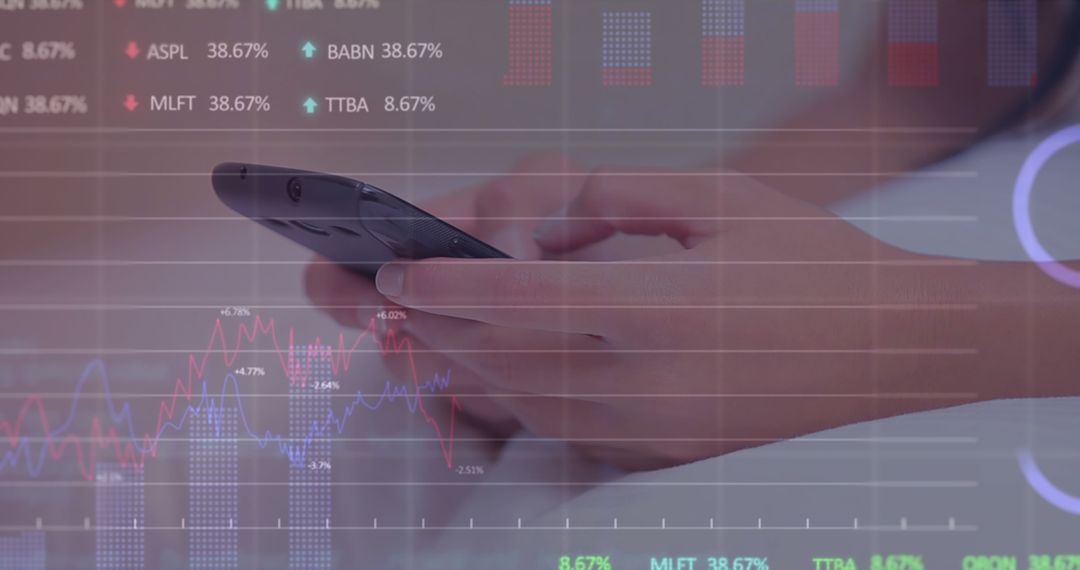 Smartphone Analysis with Overlay of Stock Market Data