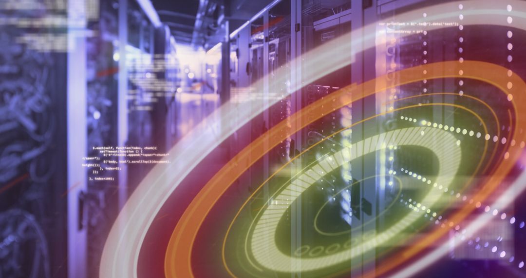 Virtual Data Security in Futuristic Server Room