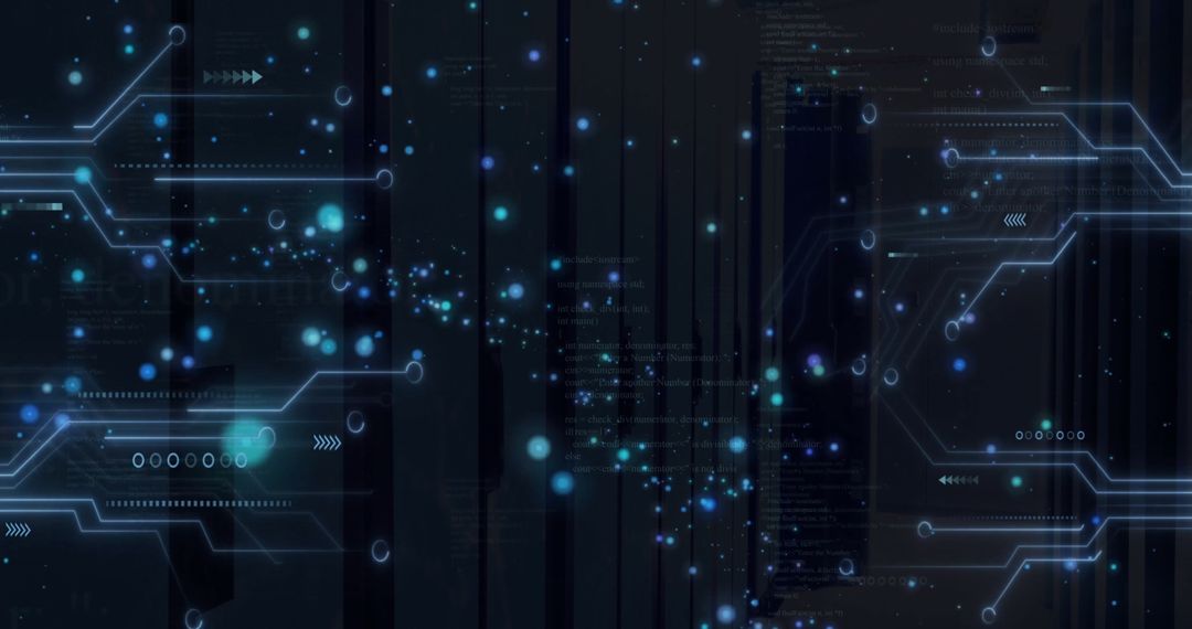 Digital Data Processing with Computer Servers and Global Connections - Free Images, Stock Photos and Pictures on Pikwizard.com