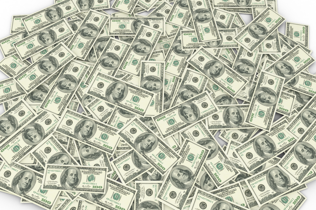 Pile of Paper Money Floating on Transparent Background - Download Free Stock Images Pikwizard.com