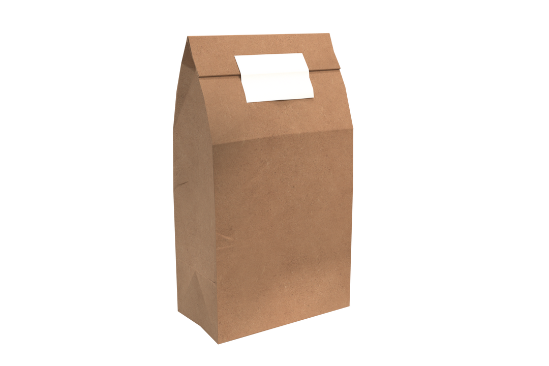 Paper Bag with Note on Transparent Background Isolated Vector - Download Free Stock Images Pikwizard.com