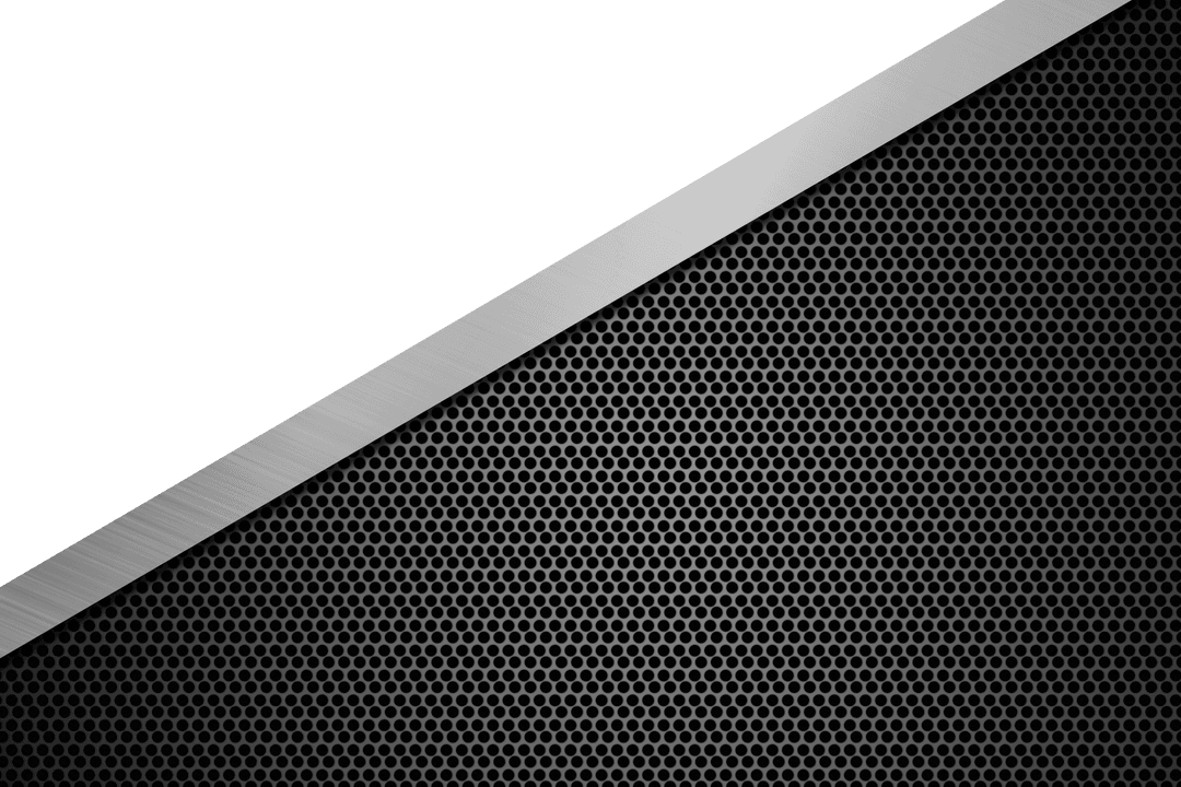 Transparent Metal Surface With Circular Mesh Design