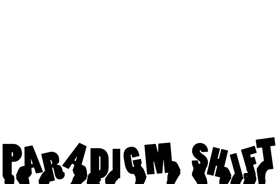 Transparent Hands Illustrating Paradigm Shift Symbolism