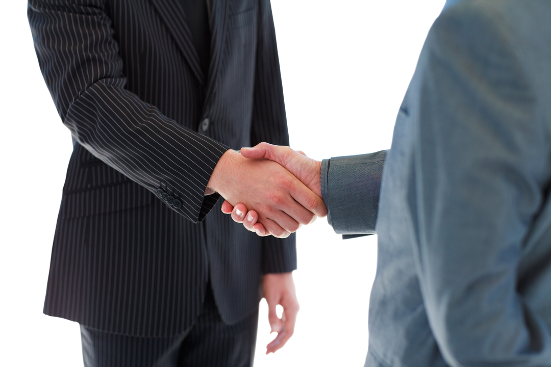 Business Handshake in Transparent Meeting Environment - Download Free Stock Images Pikwizard.com