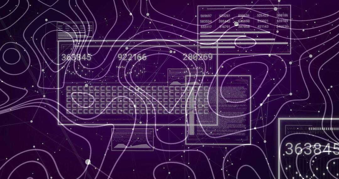 Abstract Cyber Workspace with Code and Data Visualization