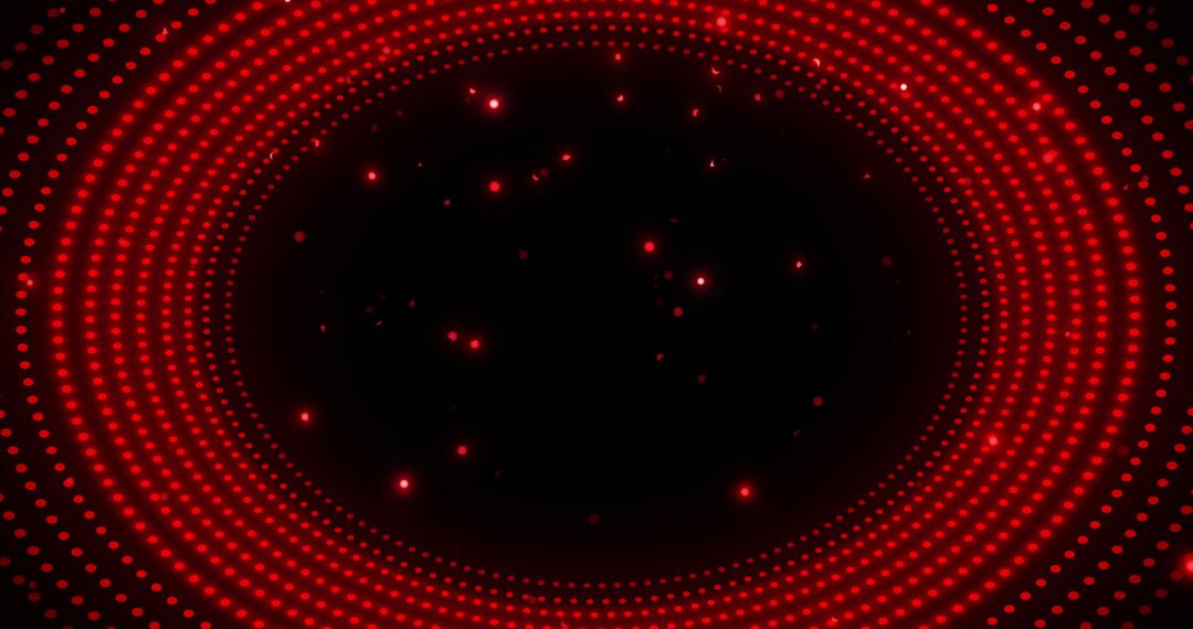 Mesmerizing Red Spiral Motion on Dark Background