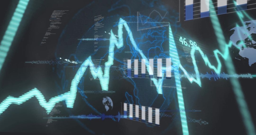 Global Data Analytics and Business Growth Visualization