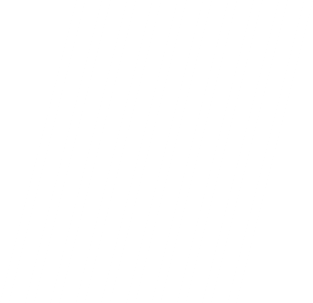 Elegant White Diagonal Stripe Pattern on Transparent Background