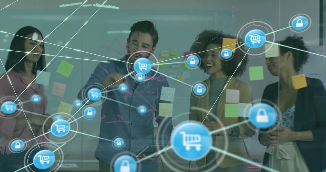 Diverse Team Brainstorming with Digital Network Connections