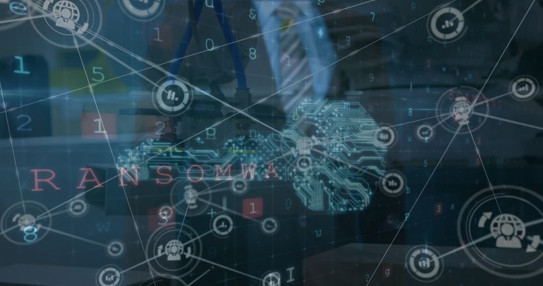 Cybersecurity Threats and Digital Protection Concerns Visualization