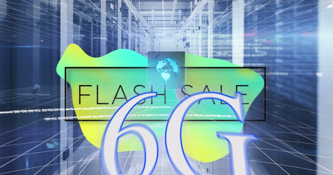 6G Digital Transformation Sale in Modern Tech Atmosphere