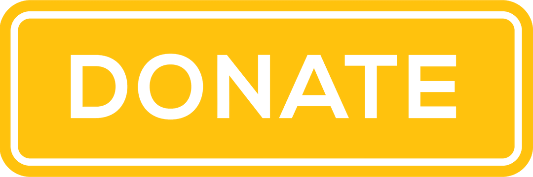 Yellow Donate Badge Graphic on Transparent Background