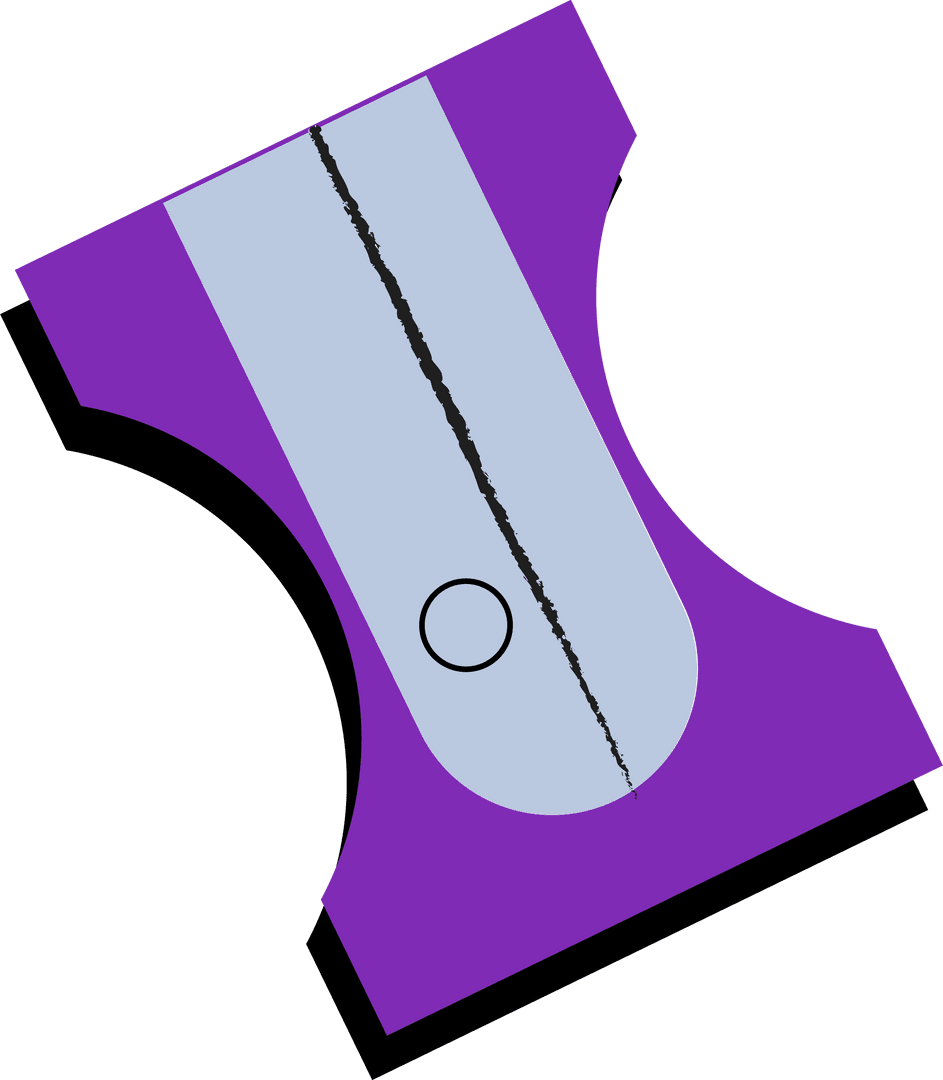 Abstract Purple-Blue Geometry Transparent Background