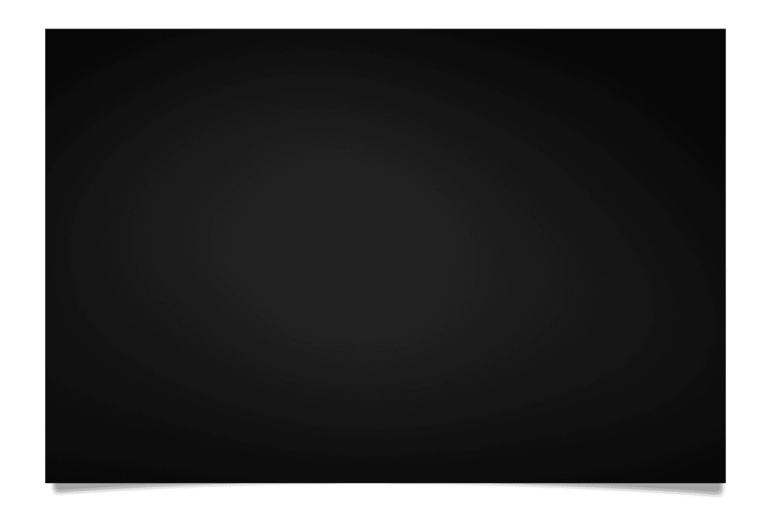 Black Card on Transparent Background Vector Illustration