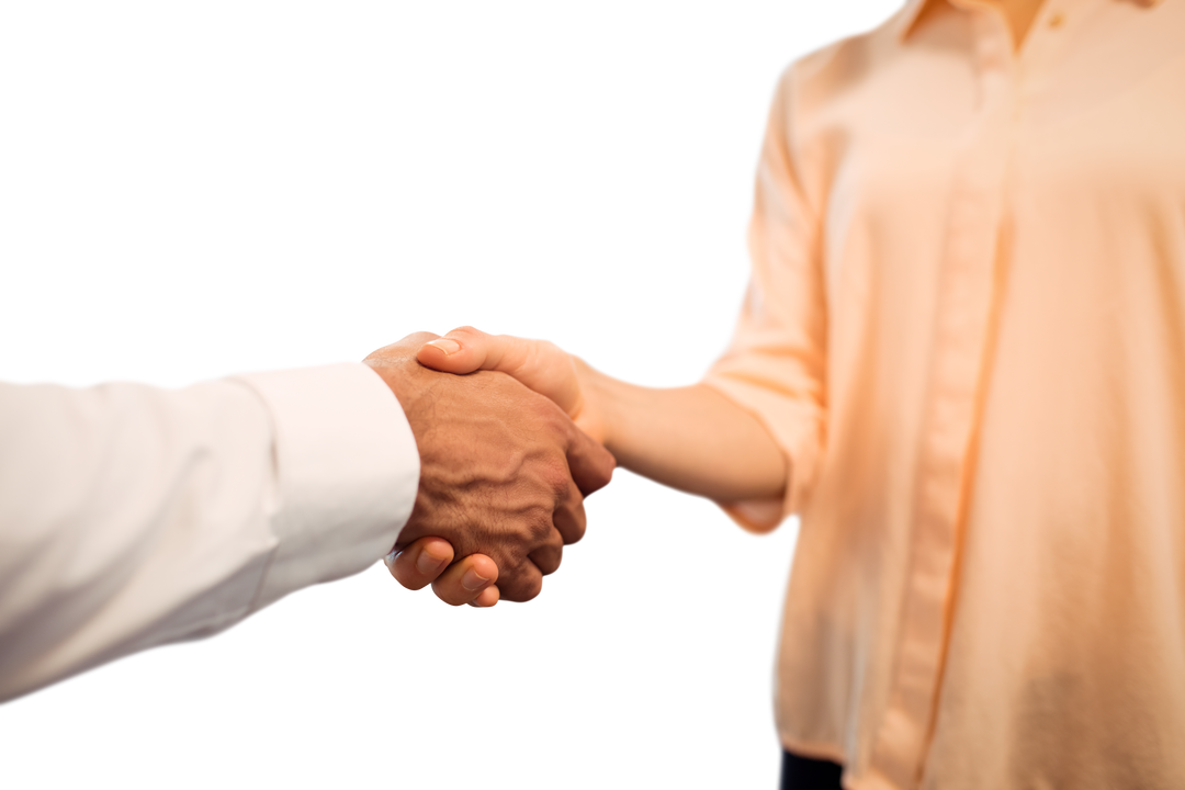 Transparent Business Handshake Represents Partnership and Agreement - Download Free Stock Images Pikwizard.com