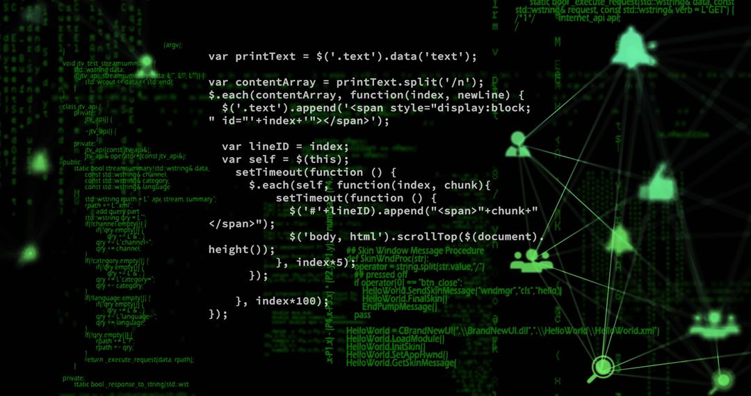 digital data processing with media icons background - Free Images, Stock Photos and Pictures on Pikwizard.com