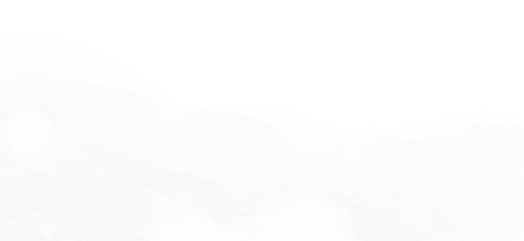 Abstract White Cloud Shape on Transparent Background
