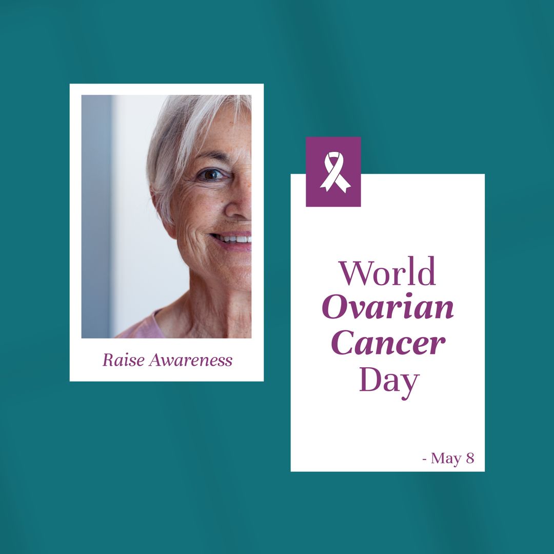 World Ovarian Cancer Day Awareness Campaign Banner