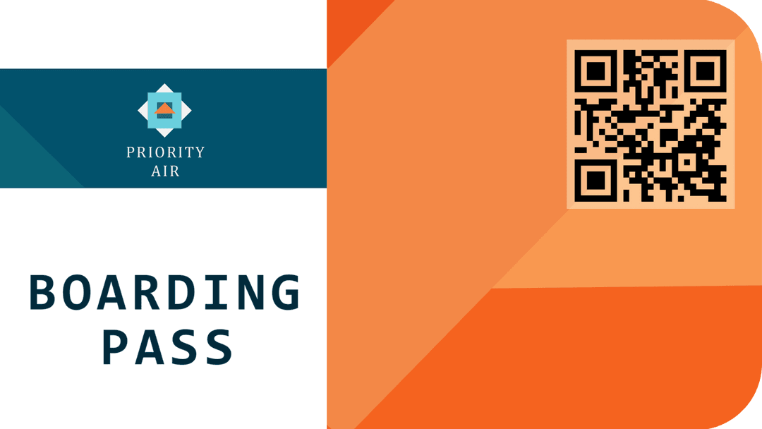 Transparent Boarding Pass with QR Code Illustration - Download Free Stock Images Pikwizard.com