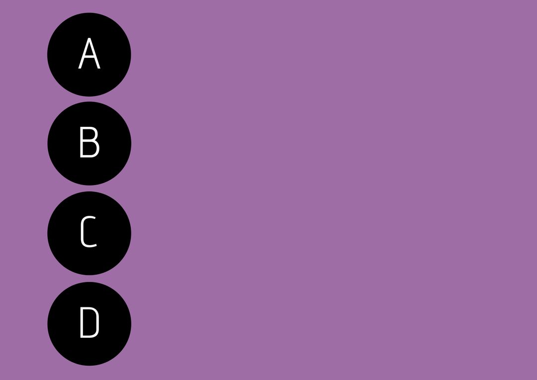 purple template with labeled circles for sequencing - Download Free Stock Images Pikwizard.com