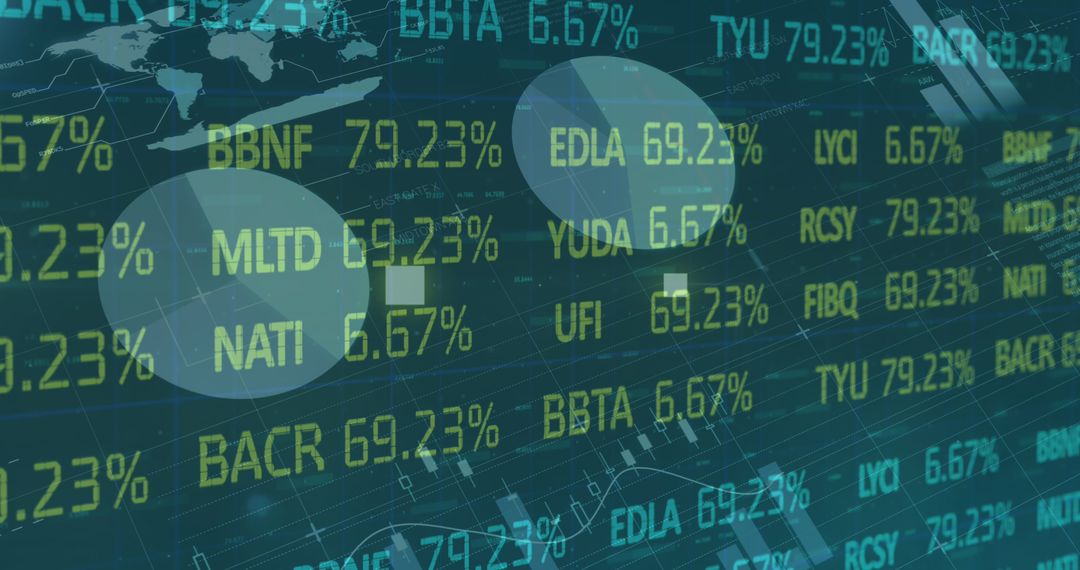 Abstract Financial Data Analytics and Stock Market Graph