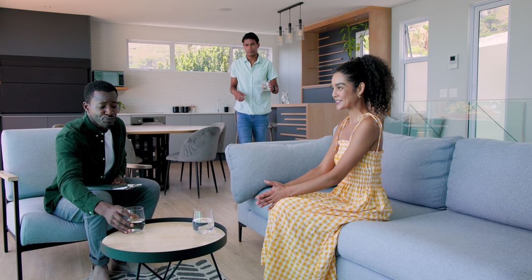 Home Consultation Meeting with Couple and Advisor