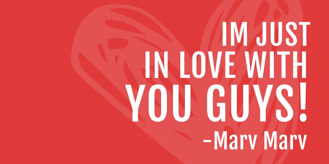 Heartfelt Message of Love and Gratitude in Bold Typography