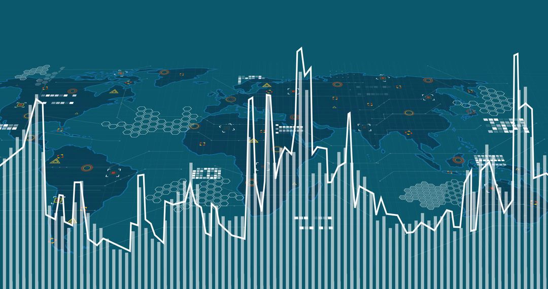 Global Data Processing over World Map for Business Insights