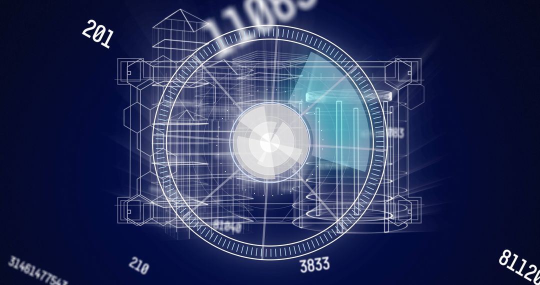 Futuristic Data Processing on Digital Interface with Scopes