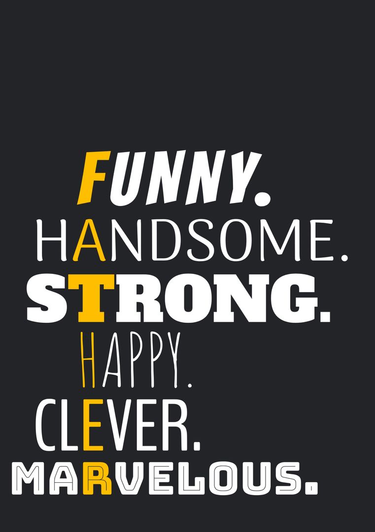 Bold Affirmations for Father's Day Celebration