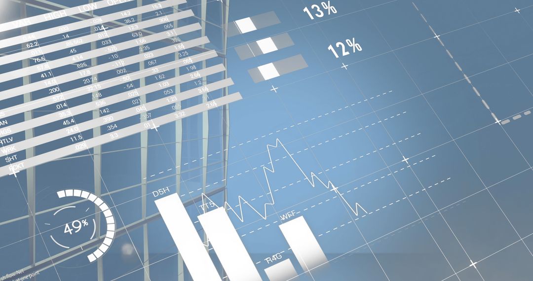 Digital Data Analysis Over Cityscape
