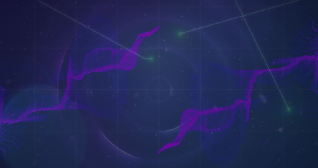 Abstract Neon Waves Amid Sparkling Lights and Patterns