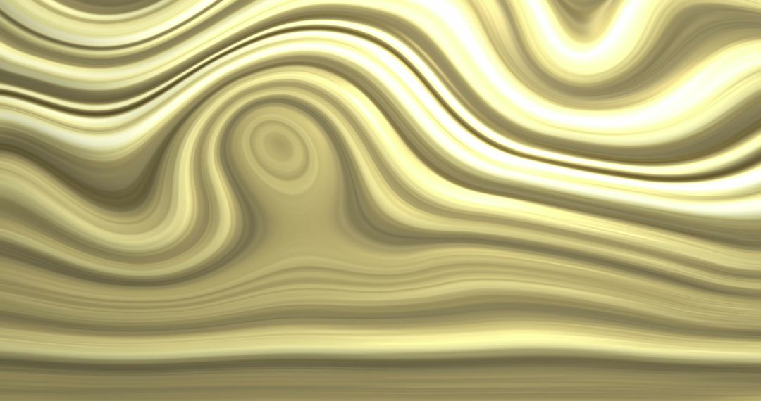 Golden Marble Abstract Swirl Design