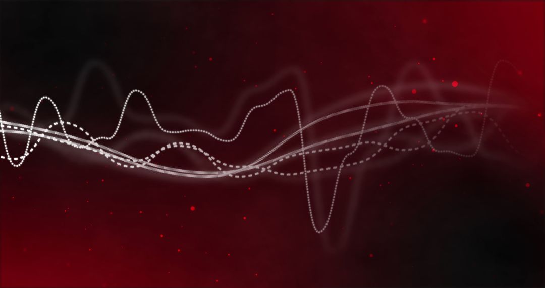 Abstract Data Streams on Dark Background