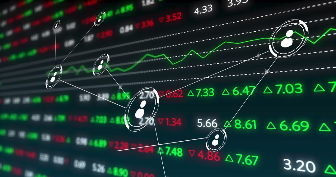 Global Financial Network in Digital Interface