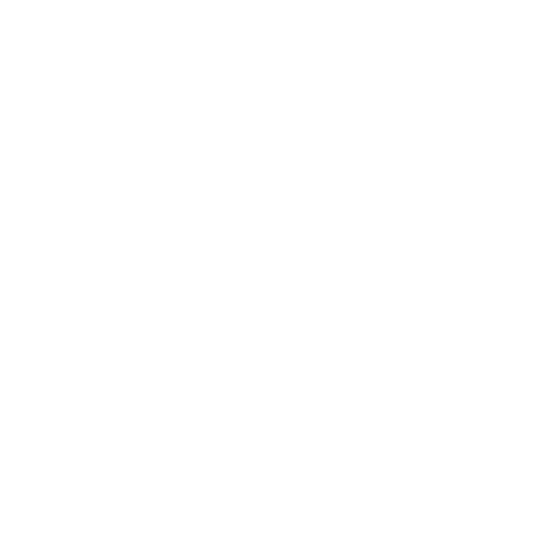 White Percent Symbol on Transparent Background for Financial Design