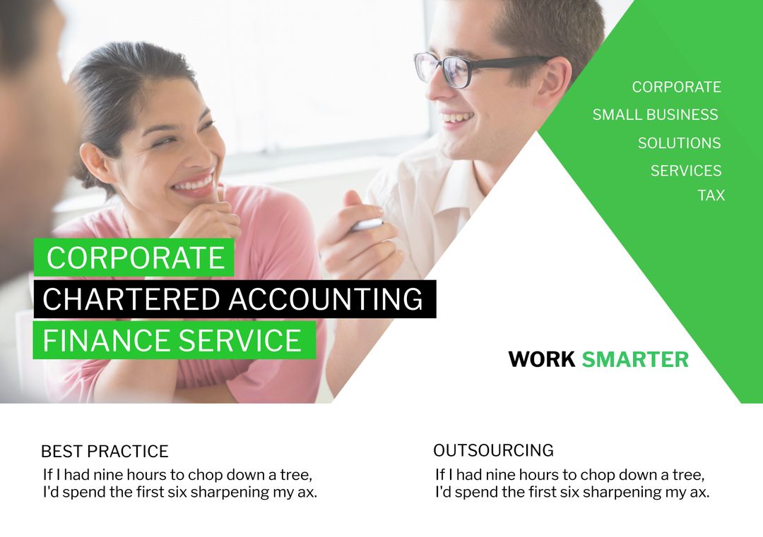 Professional Accounting Solutions and Collaborative Business Teamwork