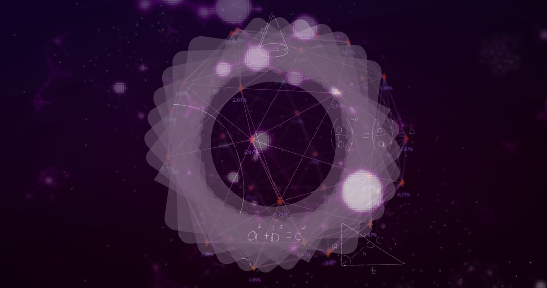 Abstract Molecular Geometry with Mathematical Formulas and Graphs